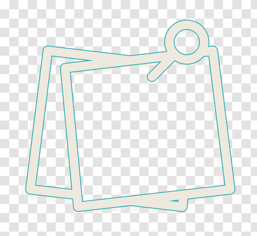 Office Icon Post It Icon Paper Icon Transparent PNG