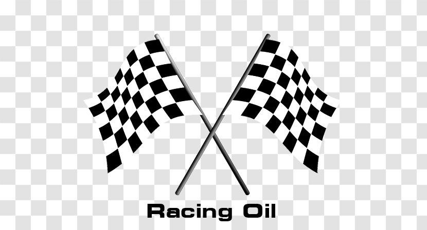 Auto Racing Flags Clip Art Sticker Car - Black Transparent PNG