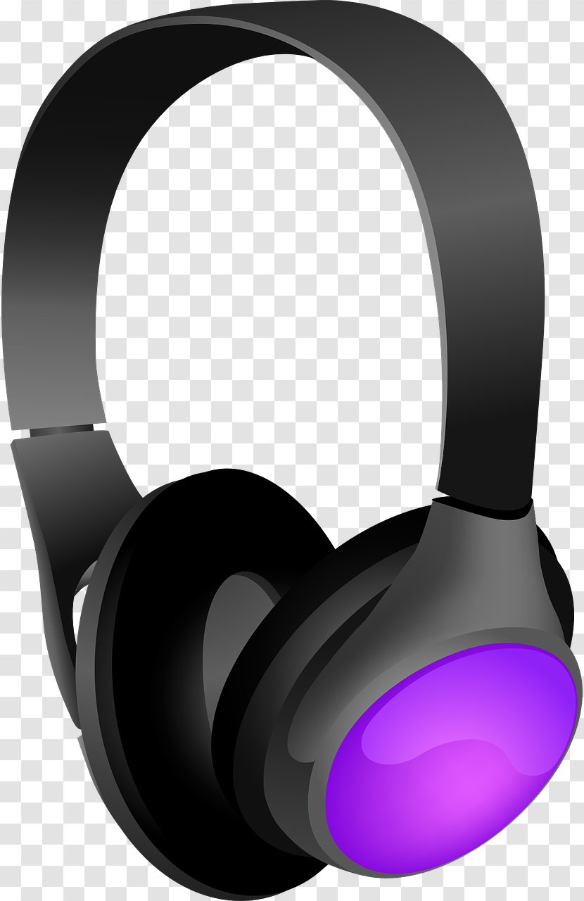 Microphone Headphones Clip Art - Headset Cliparts Transparent PNG