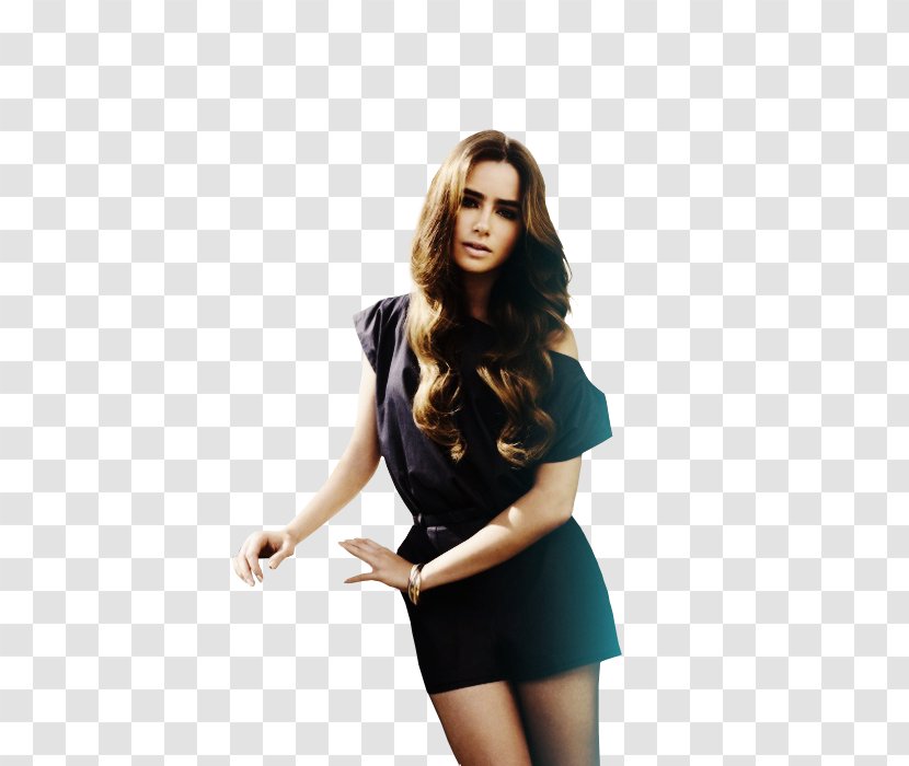Lily Collins Abduction Model - Silhouette Transparent PNG