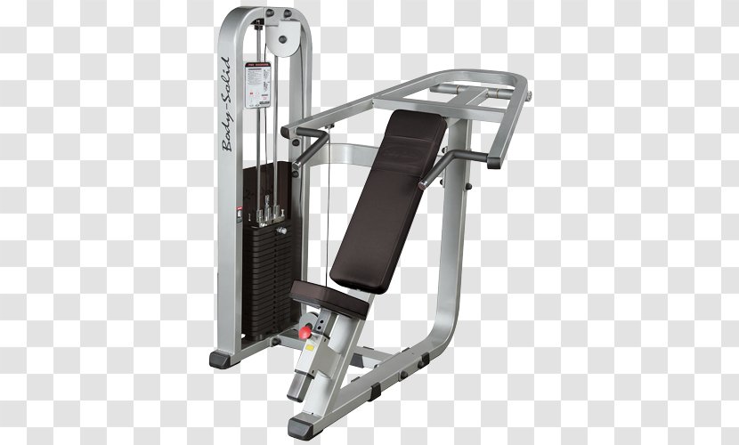 Bench Press Exercise Equipment Shoulder Machine - Heart Transparent PNG