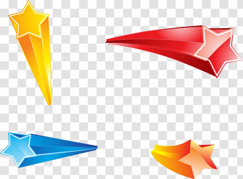 Download - Designer - Color Stereo Star Transparent PNG