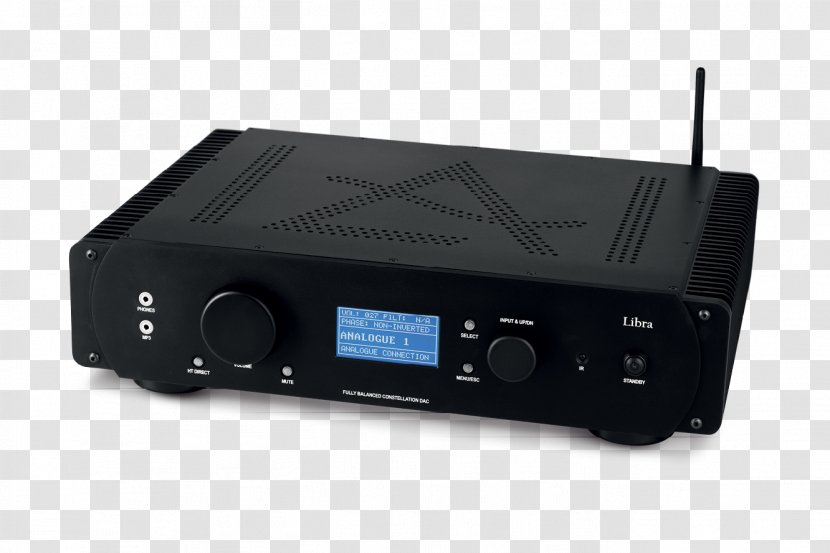 Radio Receiver Electronics Electronic Musical Instruments Audio Power Amplifier - Hi-fi Transparent PNG