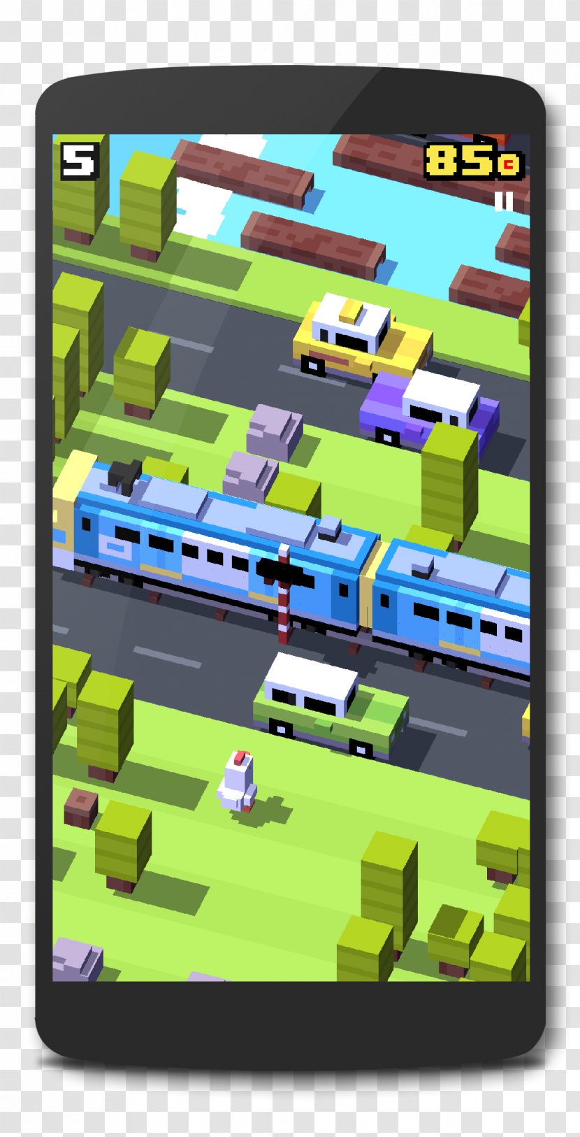 Crossy Road Frogger Video Game Android - Games Transparent PNG