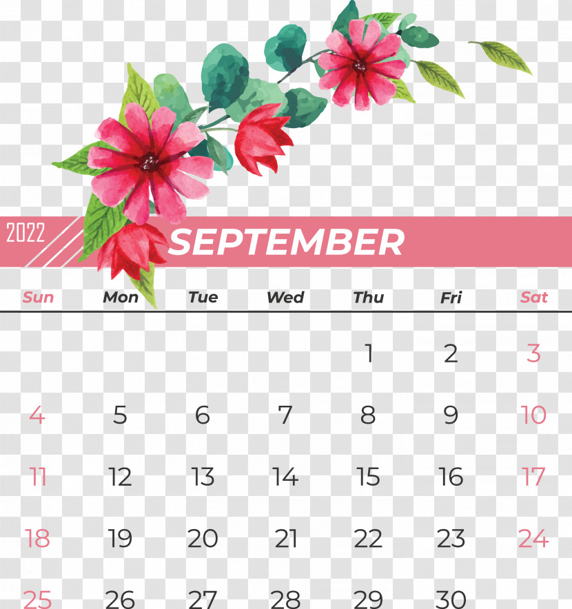 Flower Calendar Font Petal Meter Transparent PNG