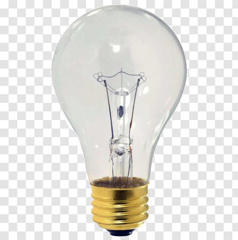 Incandescent Light Bulb A-series Edison Screw Incandescence - Aseries - Material Transparent PNG