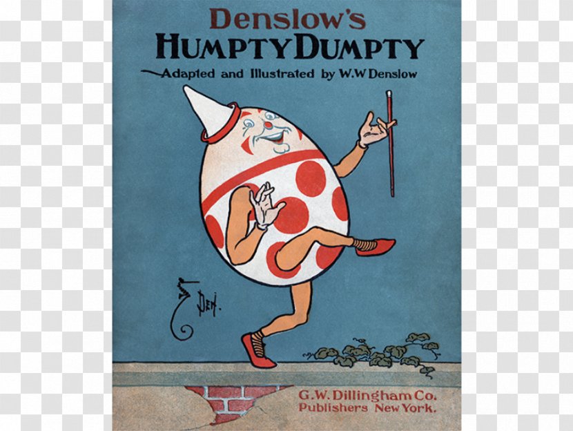 Humpty Dumpty Library Of Congress Child Fairy Tale Book - Short Story Transparent PNG