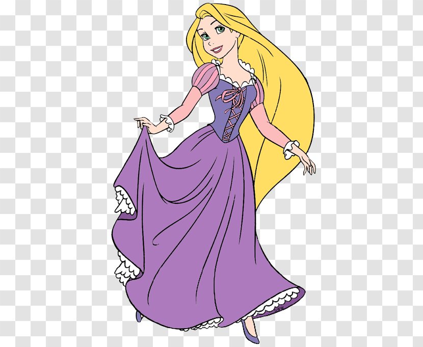 Rapunzel The Walt Disney Company Princess Ariel Clip Art - Watercolor Transparent PNG