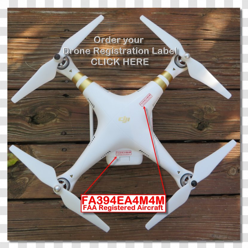 Unmanned Aerial Vehicle Aircraft Federal Aviation Administration Quadcopter Label - Radio Control Transparent PNG