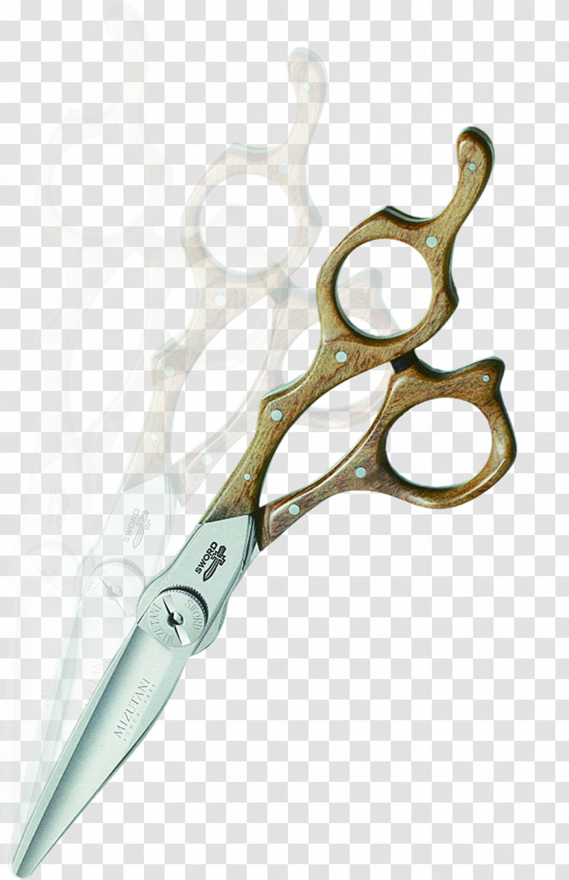Scissors Hair-cutting Shears Hair Care Barbershop - Hairdressing Transparent PNG