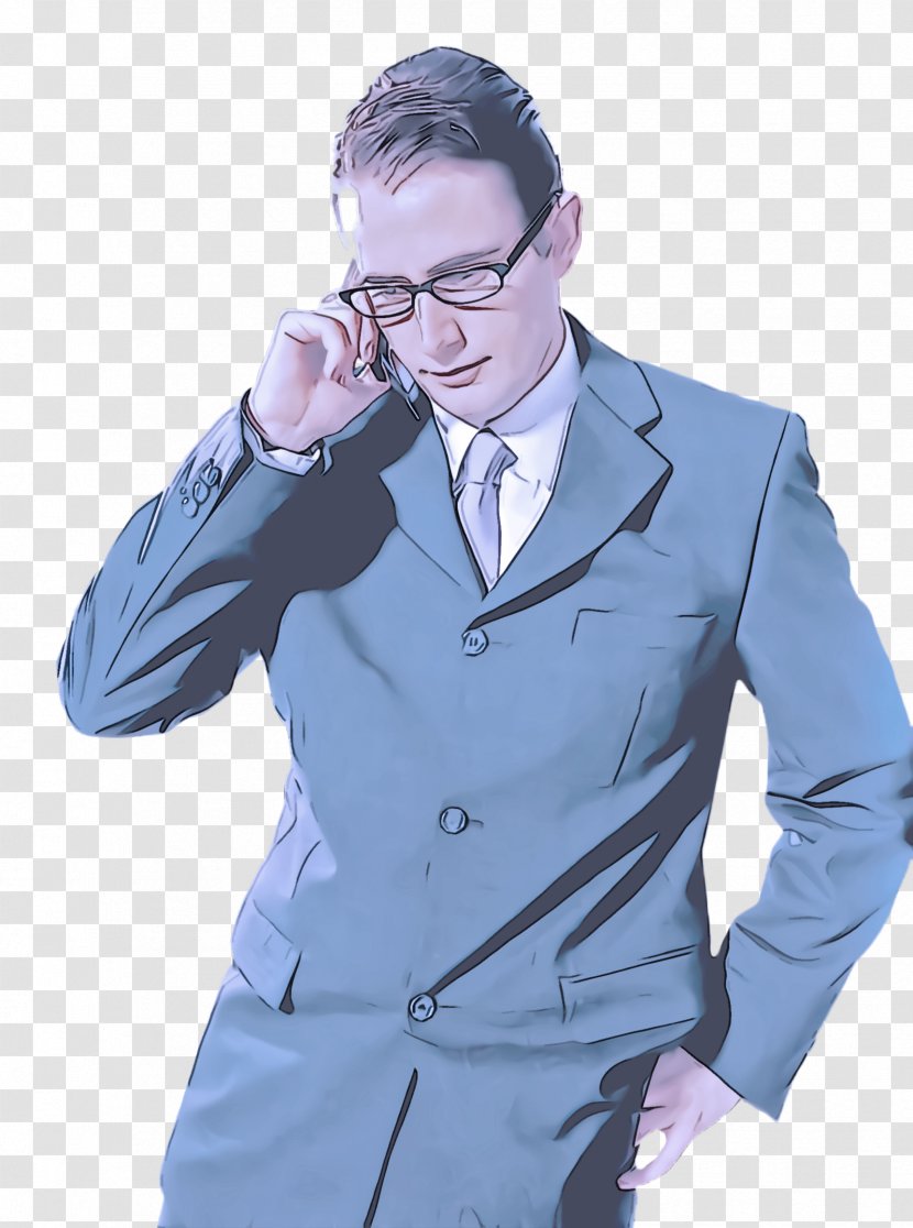 Glasses - Blazer - Formal Wear Transparent PNG