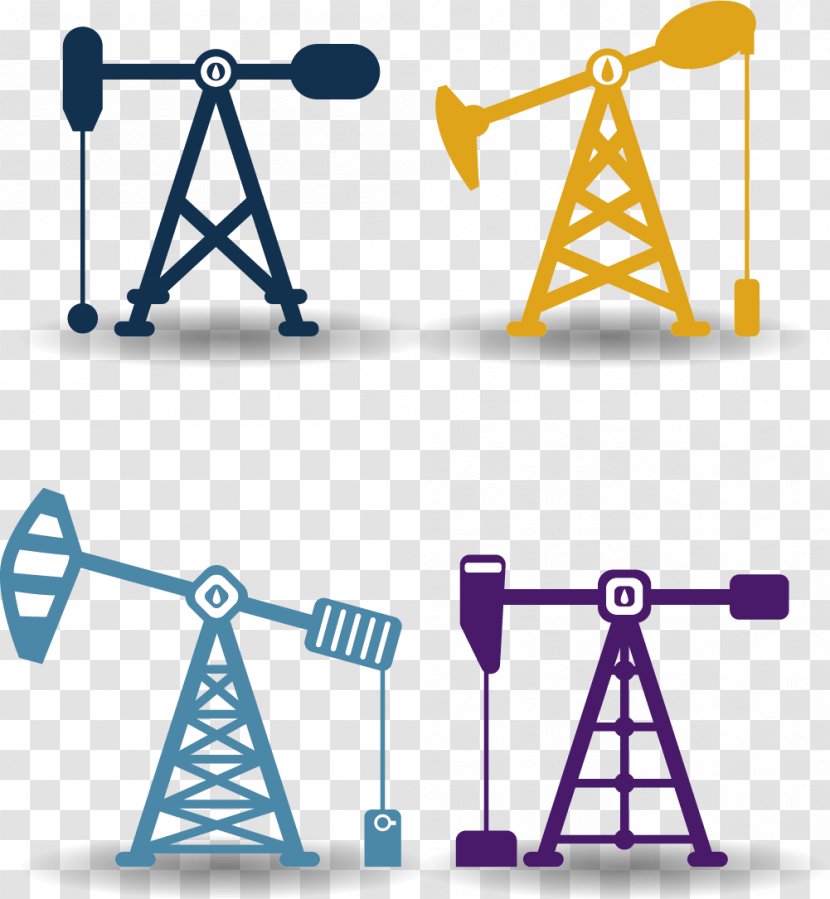 Extraction Of Petroleum Oil Field Industry - Four Kinds Equipment Transparent PNG