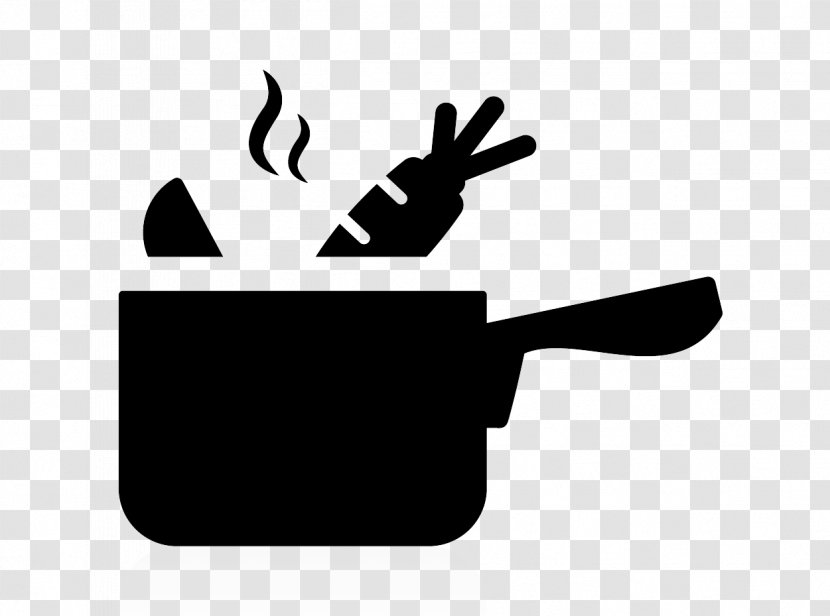 Cooking Recipe Kitchen - Black - Pot Transparent PNG
