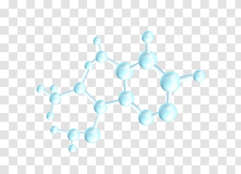 Molecular Geometry Pattern - Aqua - Creative Sense Of Technology Transparent PNG