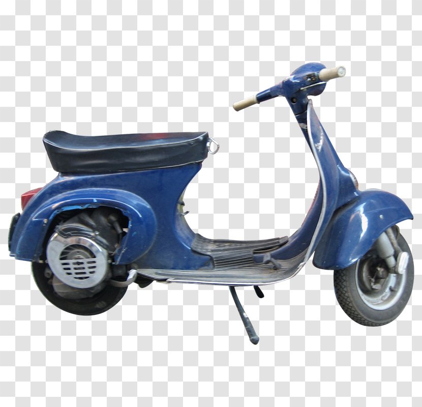 Scooter Motorcycle Vespa - Motorized - Scoot Transparent PNG