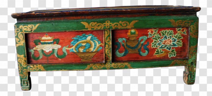 Antique Buffets & Sideboards - Hand Painted Chinese Painting Transparent PNG