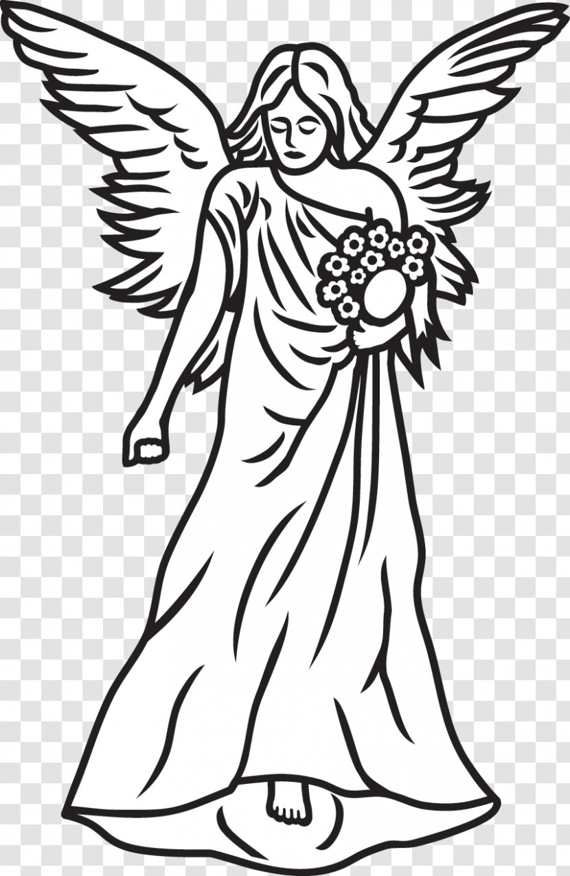 Flower Line Art - Mythology - Style Symbol Transparent PNG