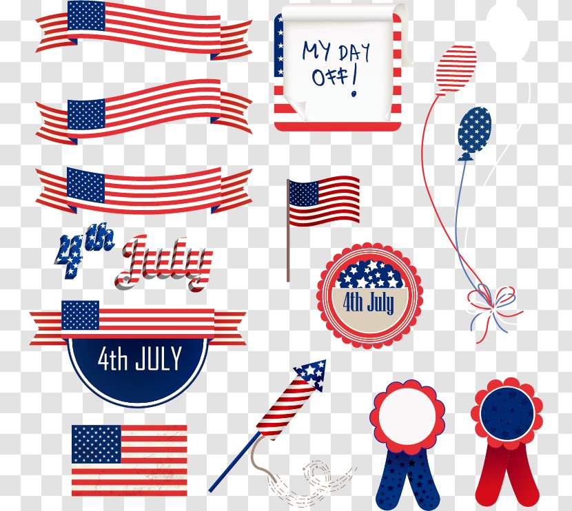 Flag Of The United States Independence Day US Federal Holiday - Clip Art - Creatives Transparent PNG