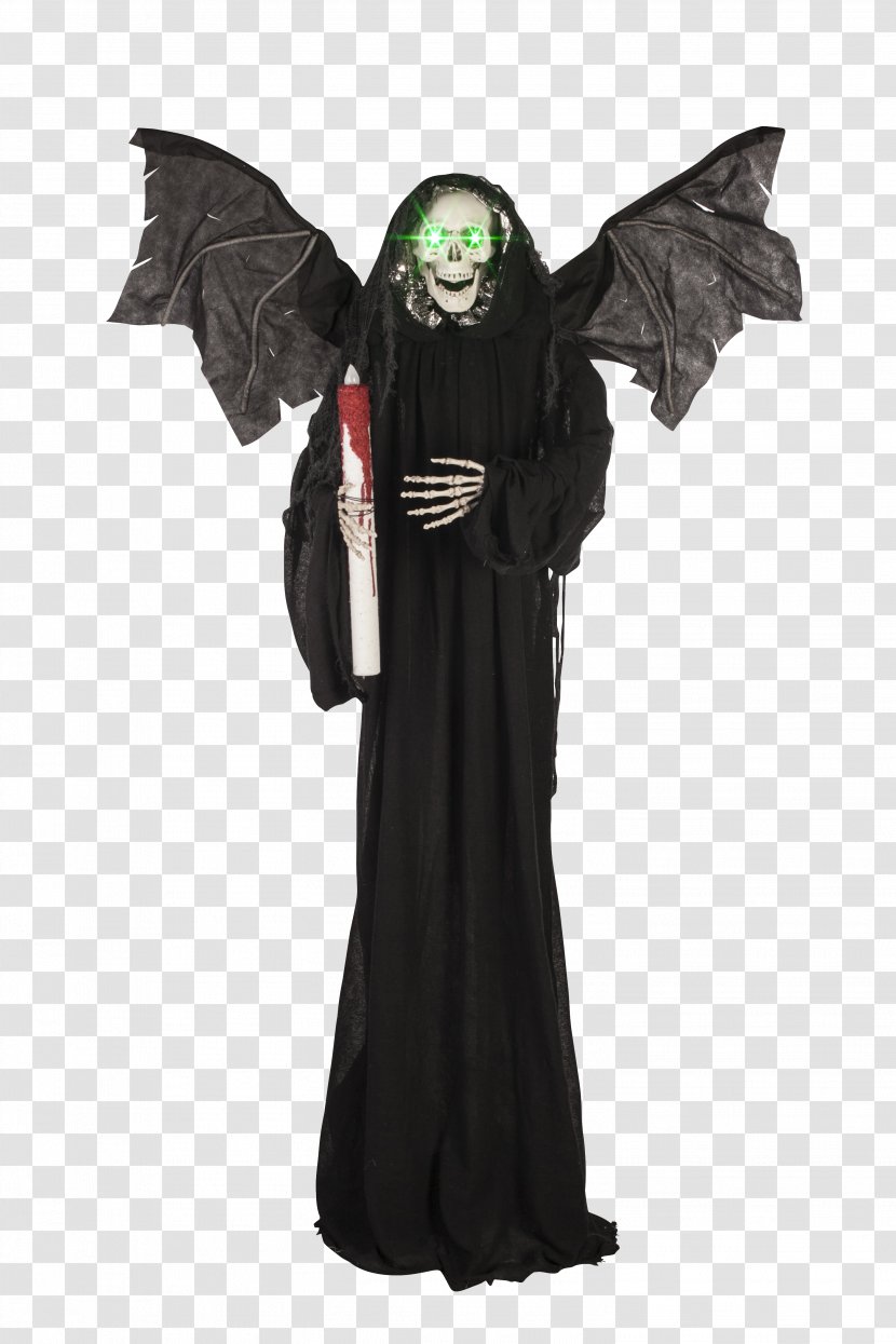The Wonderful Wizard Of Oz Halloween Oz: Beyond Yellow Brick Road Standing Winged Reaper With Candle Decoration Emerald City Transparent PNG