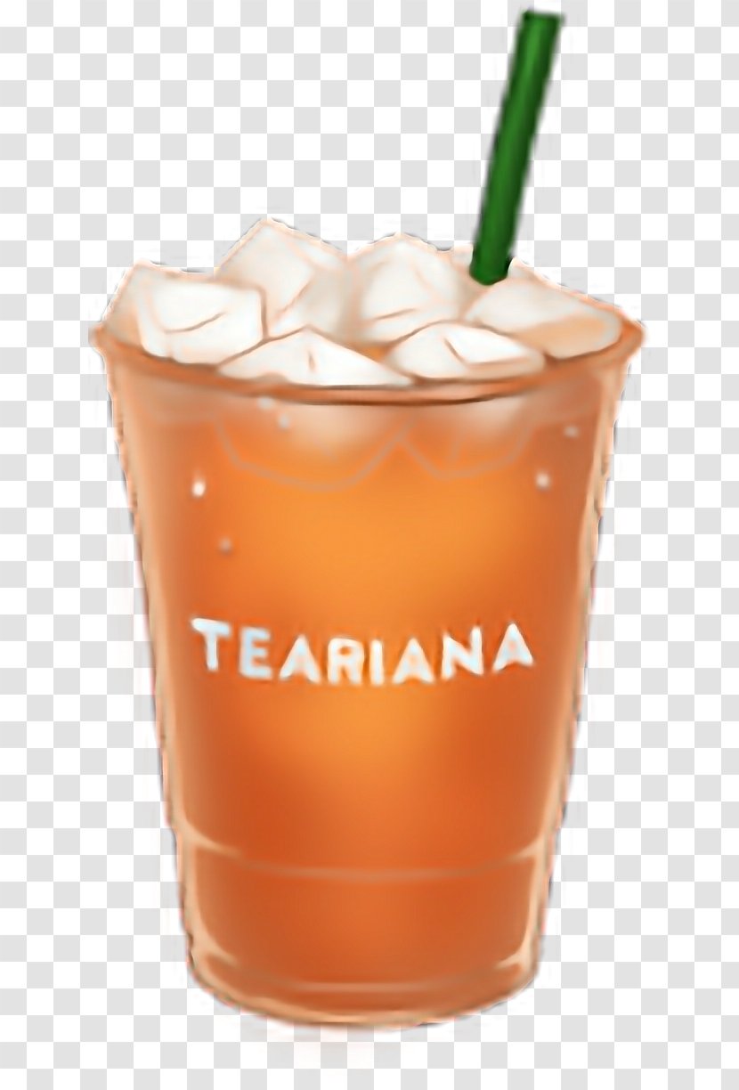Orange Drink Fizzy Drinks Tea Non-alcoholic - Ice Cream Float Transparent PNG