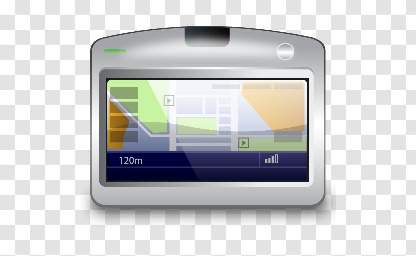 GPS Navigation Systems Global Positioning System Display Device - Gps Transparent PNG