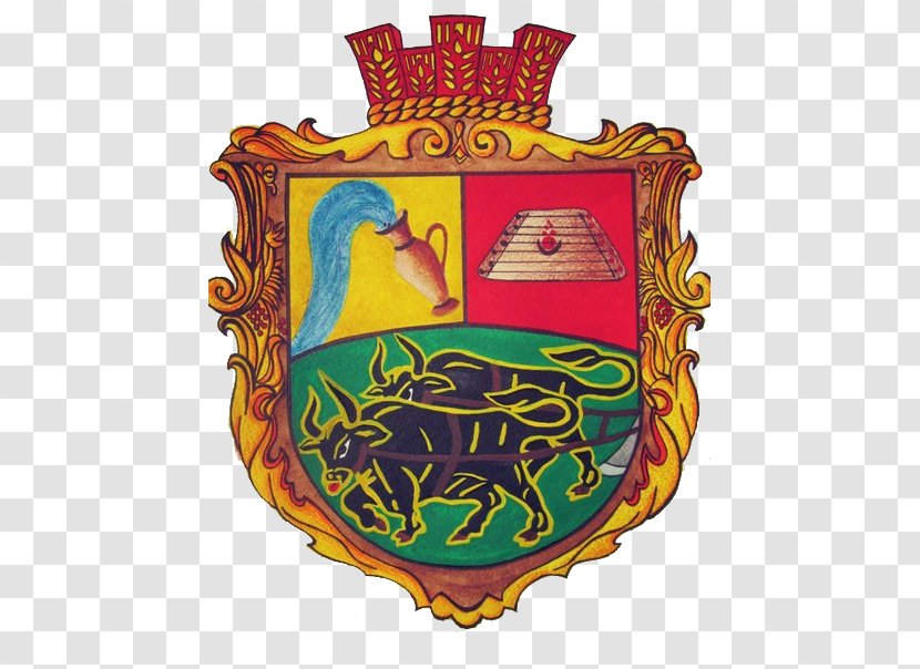 Chervone Bika Coat Of Arms Charleval Wikipedia - Shield Transparent PNG