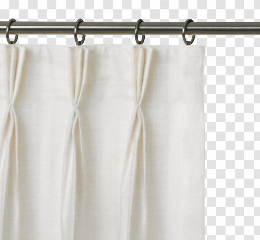 Curtain Clothes Hanger Clothing - Shower - Linen Texture Transparent PNG