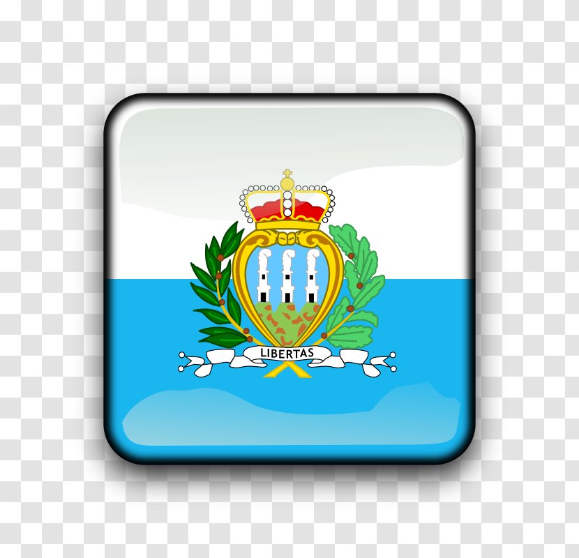 Flag Of San Marino Slovenia National - Crest - Supermoto Clipart Transparent PNG