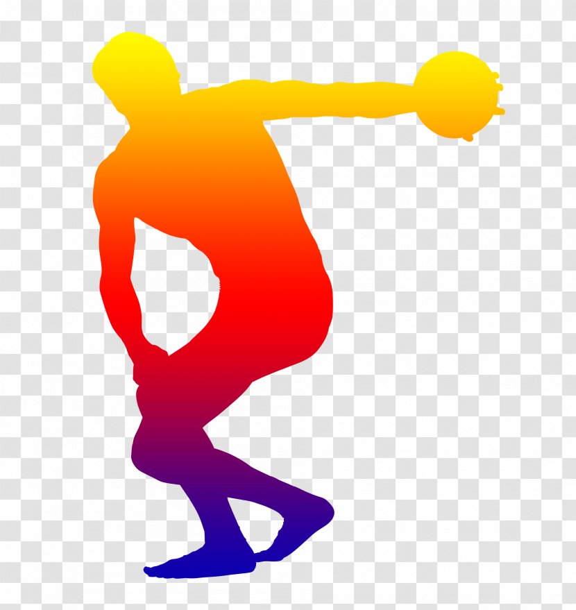 Silhouette Sport Download Clip Art - Yellow - Color Figures Transparent PNG