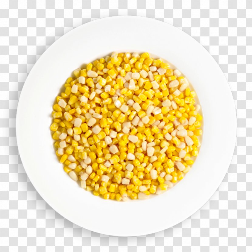 Corn On The Cob Creamed Kernel Popcorn Sweet - Food - Peaches And Cream Transparent PNG