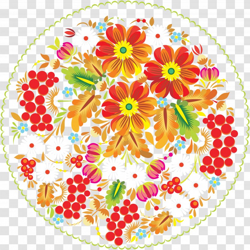 Russia Flower Paper Drawing - Petal - Folk Transparent PNG