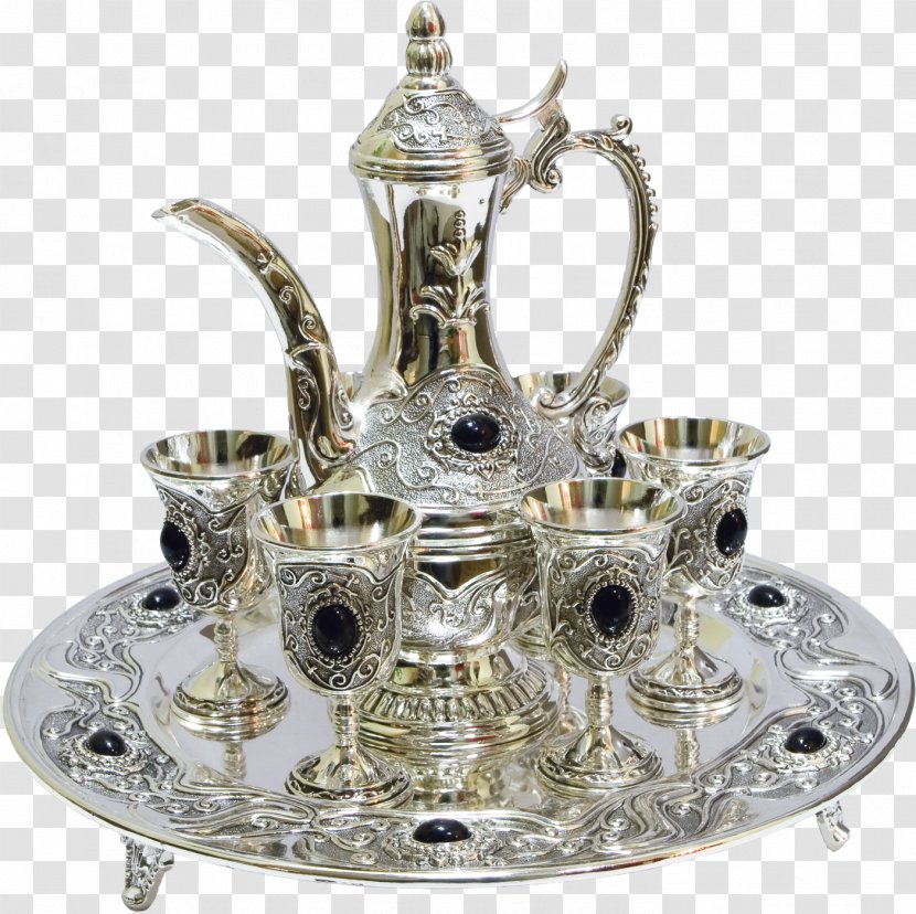 Teapot Brass Arabic Tea Kettle Transparent PNG