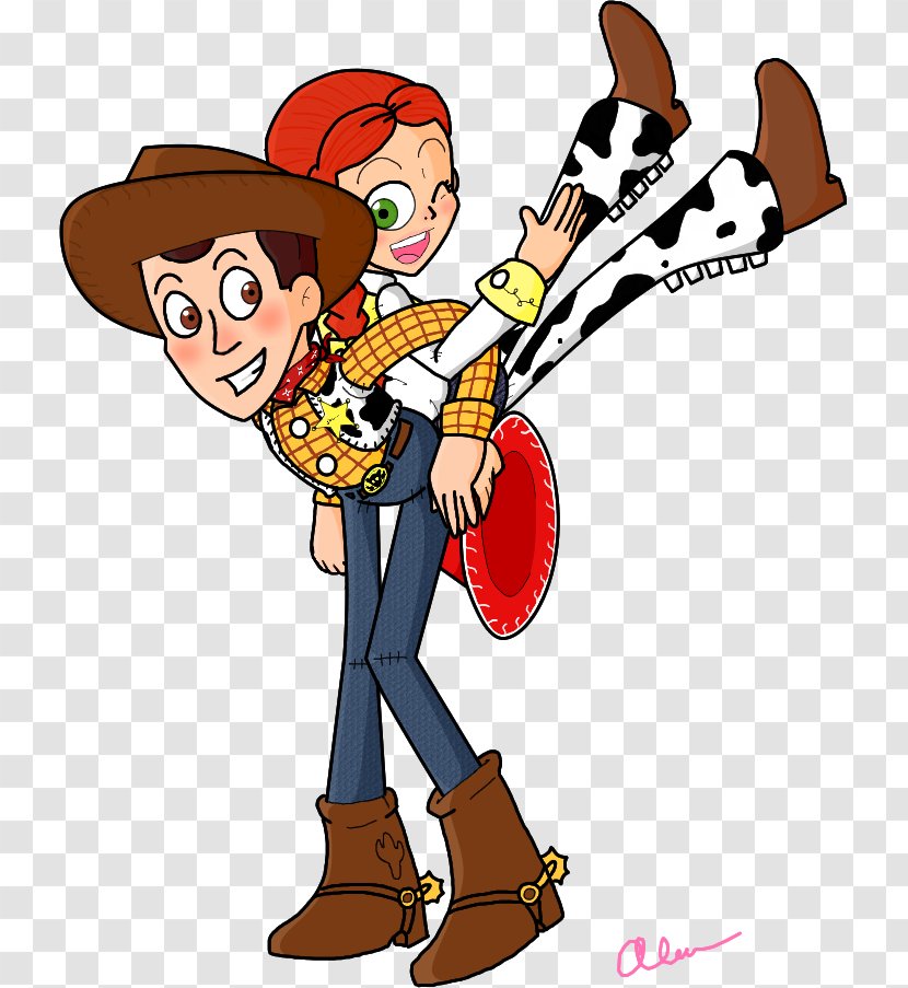 Jessie Sheriff Woody Toy Story Drawing Transparent PNG