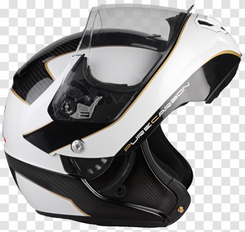 Motorcycle Helmets Carbon Nolan - Sports Equipment Transparent PNG