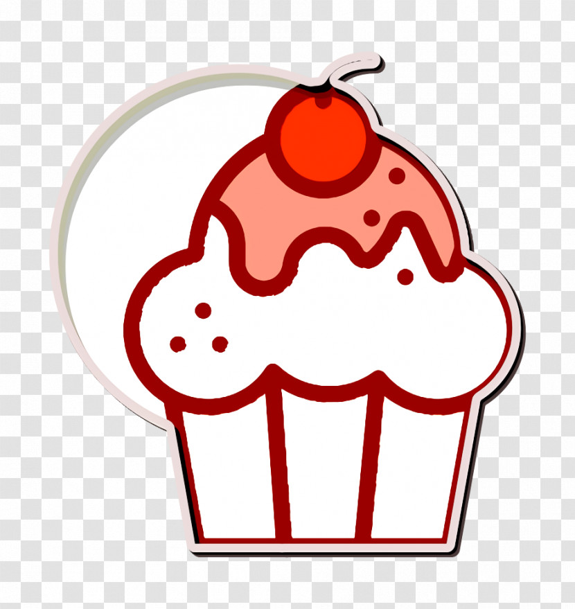 Sweet Icon Street Food Icon Cupcake Icon Transparent PNG