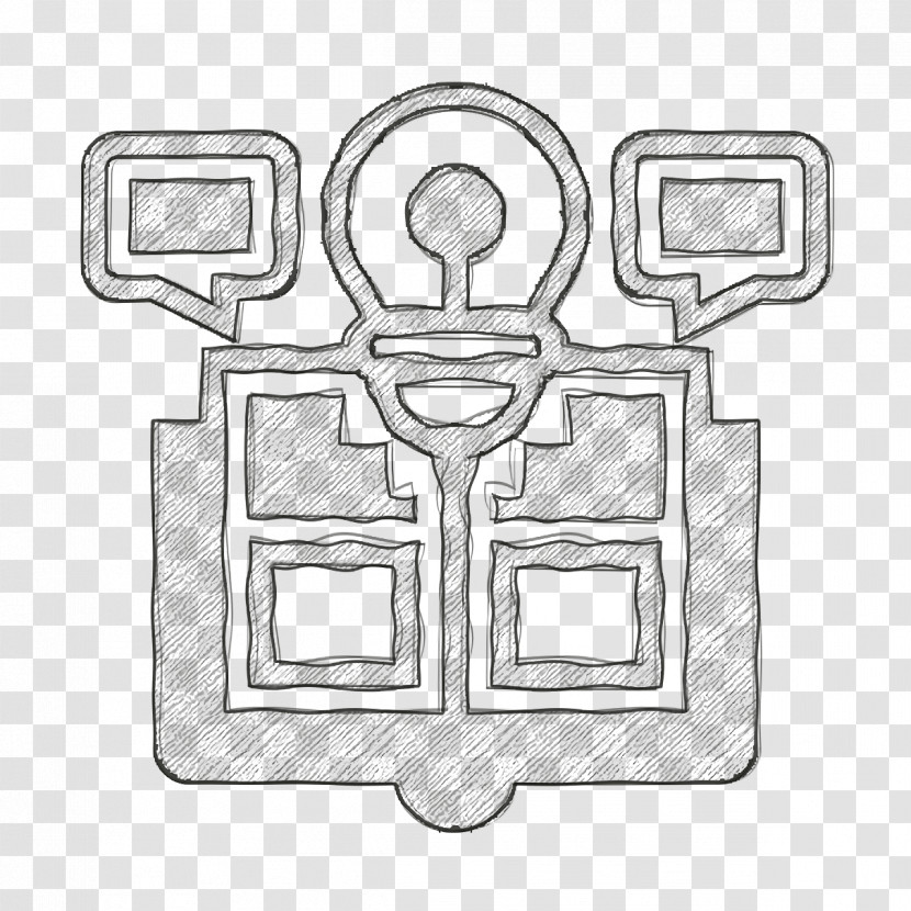 Business Strategy Icon Share Icon Transparent PNG