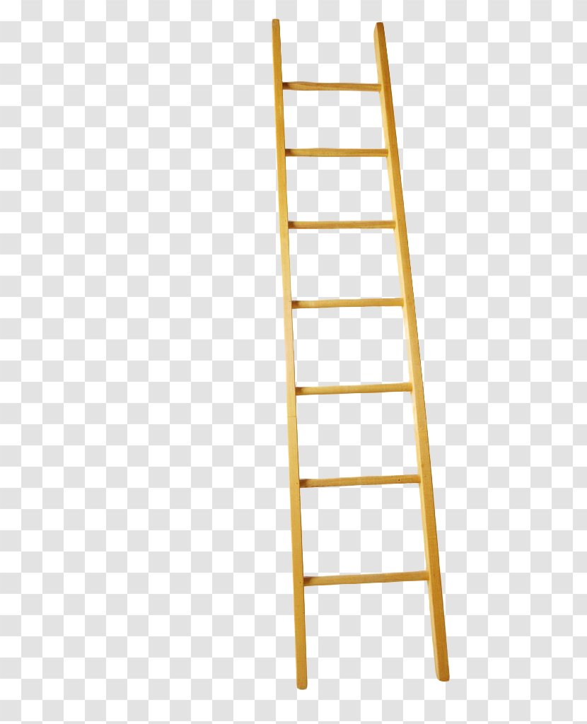 Ladder Escalator - Information - Yellow Simple Decorative Pattern Transparent PNG