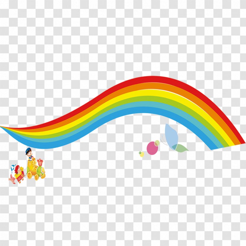 Cartoon Rainbow - Sky - Animated Film Transparent PNG