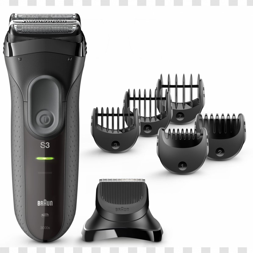 Electric Razors & Hair Trimmers Braun Series 3 3050cc Shaving Clipper - Precision Trimmer Pt5010 - Beard Transparent PNG