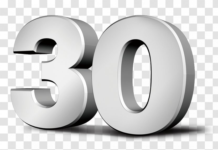 Number Numerical Digit Metal 3D Computer Graphics Three-dimensional Space - Brand Transparent PNG