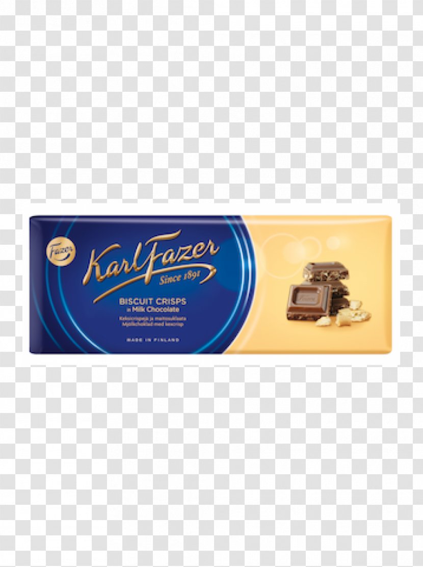 Chocolate Bar Milk Fazer Blue - Potato Chip - Hazelnut Crisp Transparent PNG