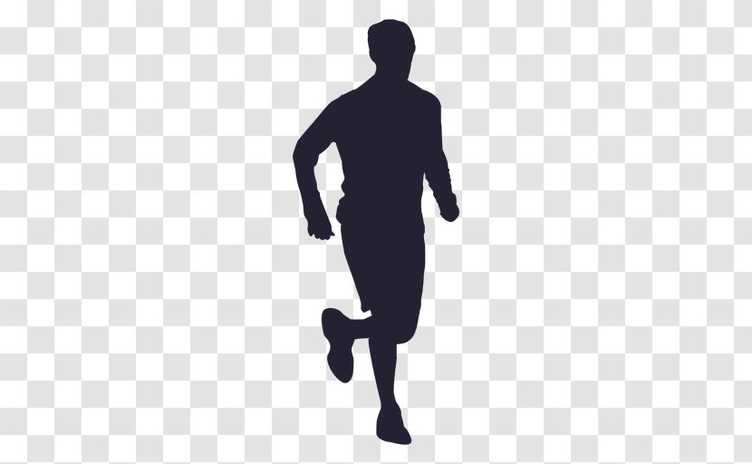 Silhouette - Royaltyfree - Runner Transparent PNG