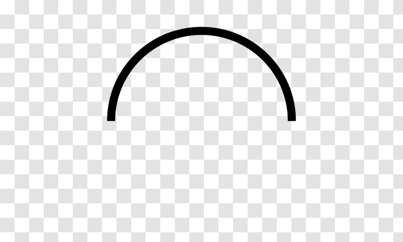 Semicircle Line Arc Transparent PNG