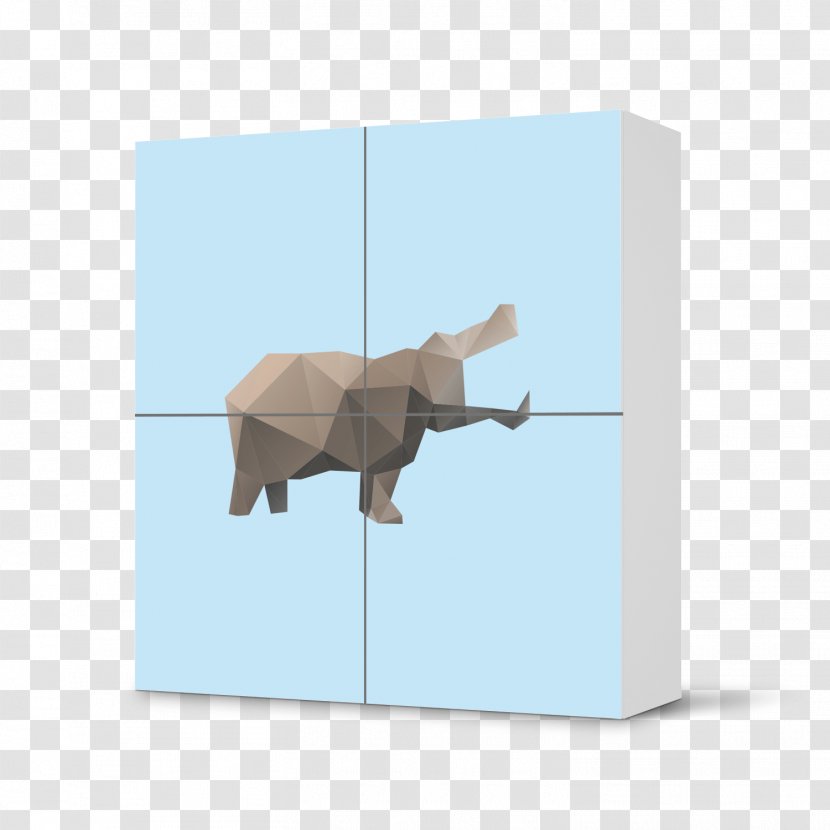Hippopotamus Stock Photography Mammal Illustration Stock.xchng - Elephants And Mammoths - Origami Poster Design Transparent PNG
