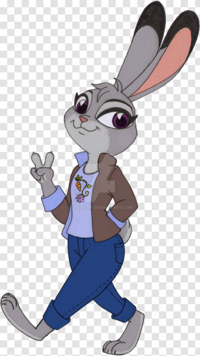 Rabbit Lt. Judy Hopps Bonnie Nick Wilde Art - Mouse Transparent PNG
