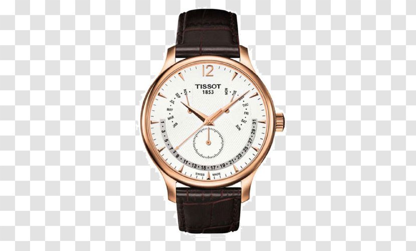 Watch Tissot Jewellery Strap Chronograph - Junya Series Watches Transparent PNG