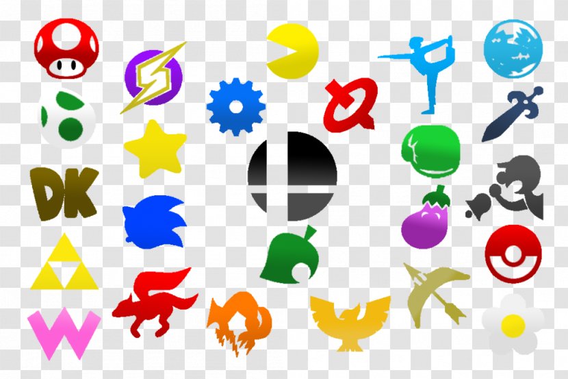 Super Smash Bros. For Nintendo 3DS And Wii U Brawl New Mario Melee - Bros 3ds - Beaded Symbol Transparent PNG