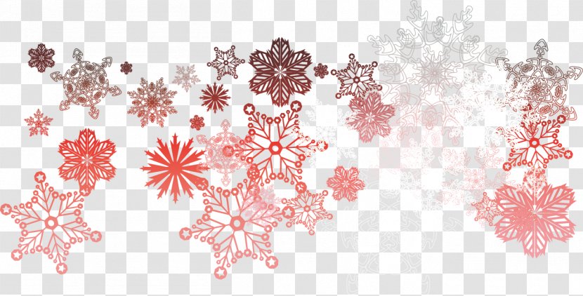Winter Snow Computer File - Snowflake Schema - Vector Transparent PNG