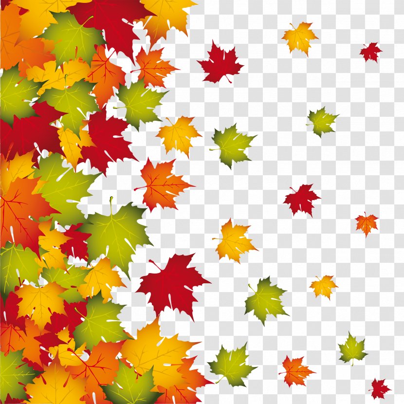 Autumn Leaf Color Clip Art - Withered Leaves Transparent PNG