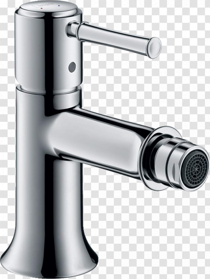 Bidet Tap Hansgrohe Brushed Metal Toilet - Sink Transparent PNG